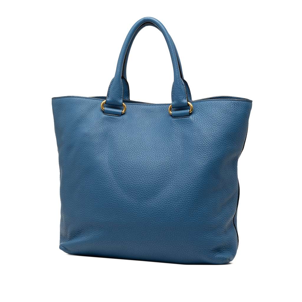 Prada Vitello Daino Open Convertible Tote - 2