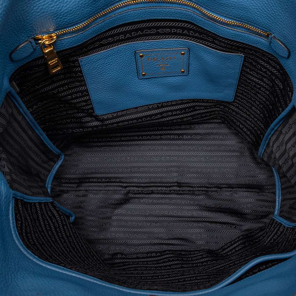 Prada Vitello Daino Open Convertible Tote - 4