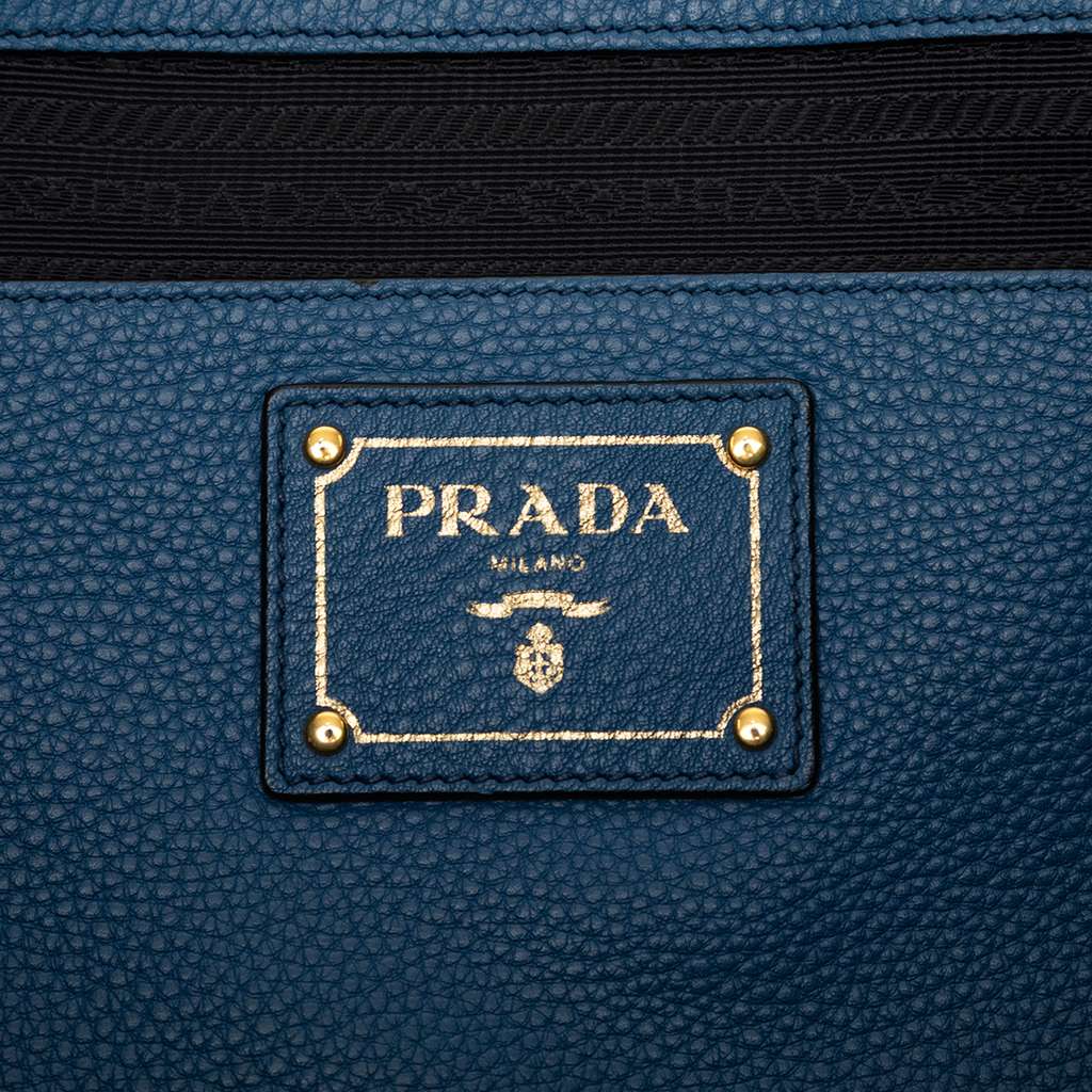 Prada Vitello Daino Open Convertible Tote - 5