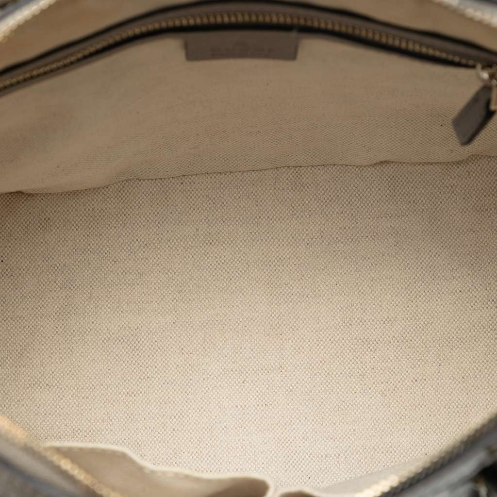 Gucci Small Microguccissima Patent Nice Satchel - 4