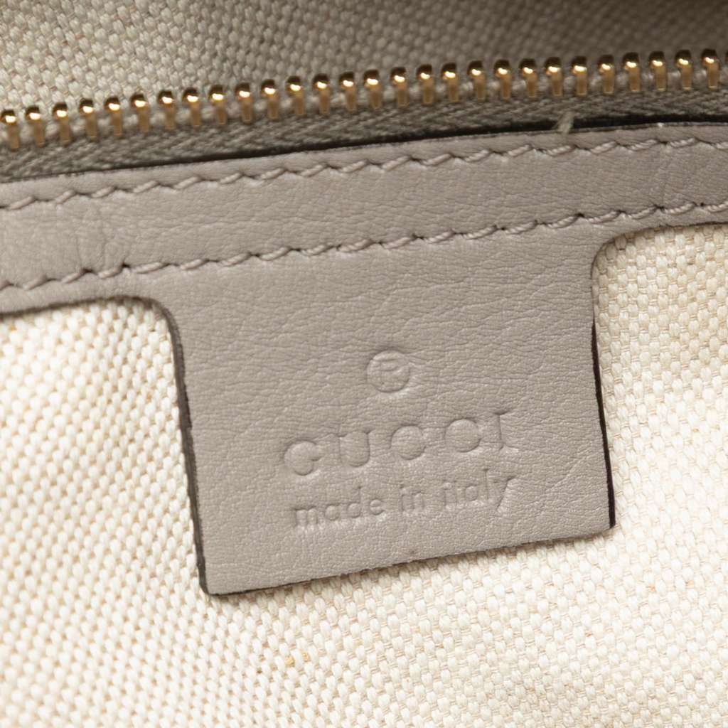 Gucci Small Microguccissima Patent Nice Satchel - 5