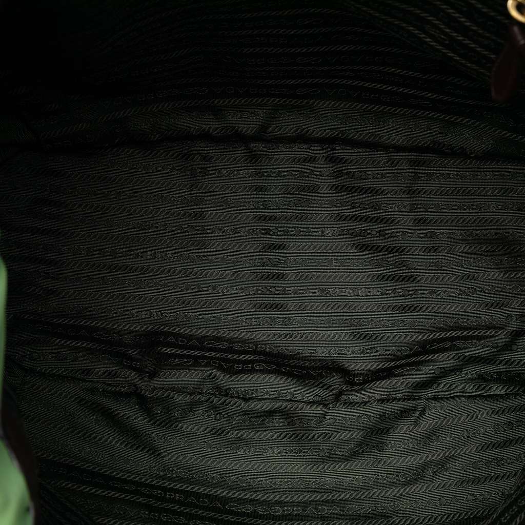 Prada Tessuto Canapa Logo Satchel - 4