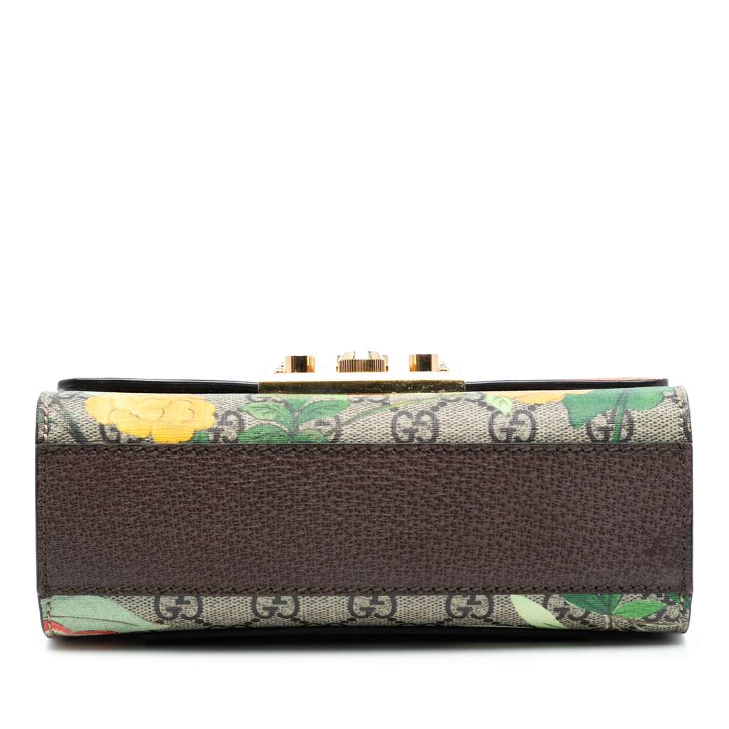 Gucci Small GG Supreme Tian Padlock Crossbody - 3