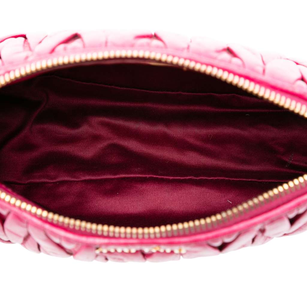 Miu Miu Matelasse Leather Shoulder Bag - 4