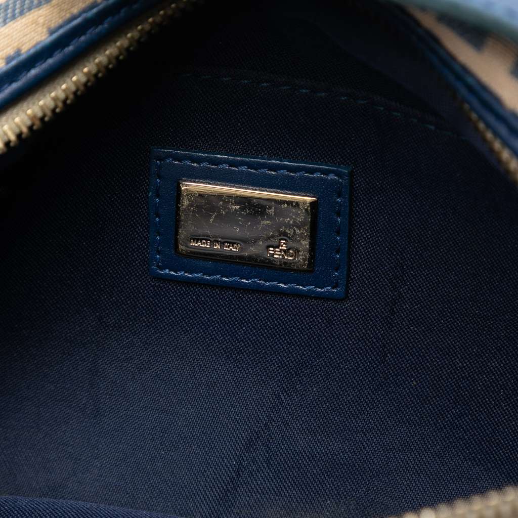 Fendi Zucchino Canvas Chef Pocket Shoulder Bag - 5