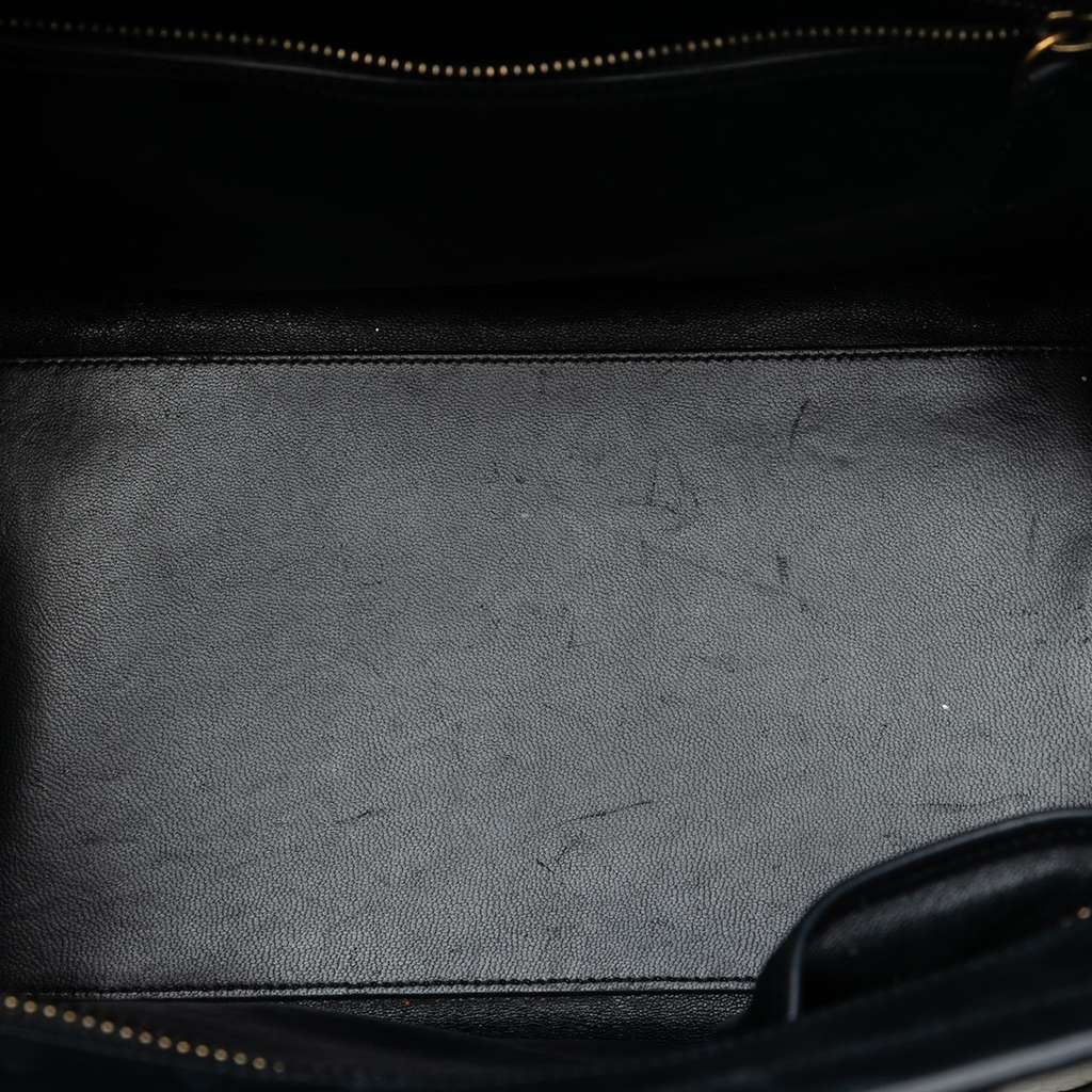 Celine Mini Tricolor Leather Luggage Tote - 4