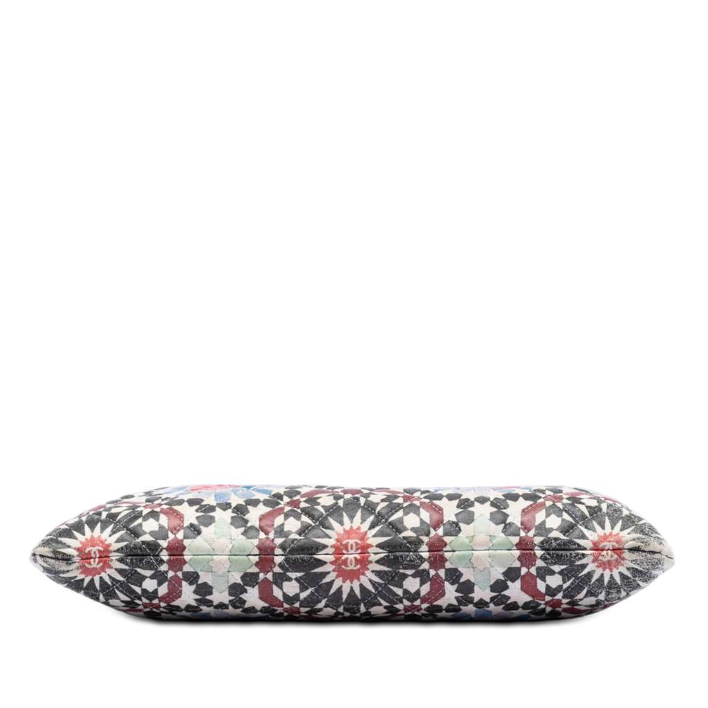 Chanel Paris Dubai Large Printed Lambskin Cosmetic Case - 3