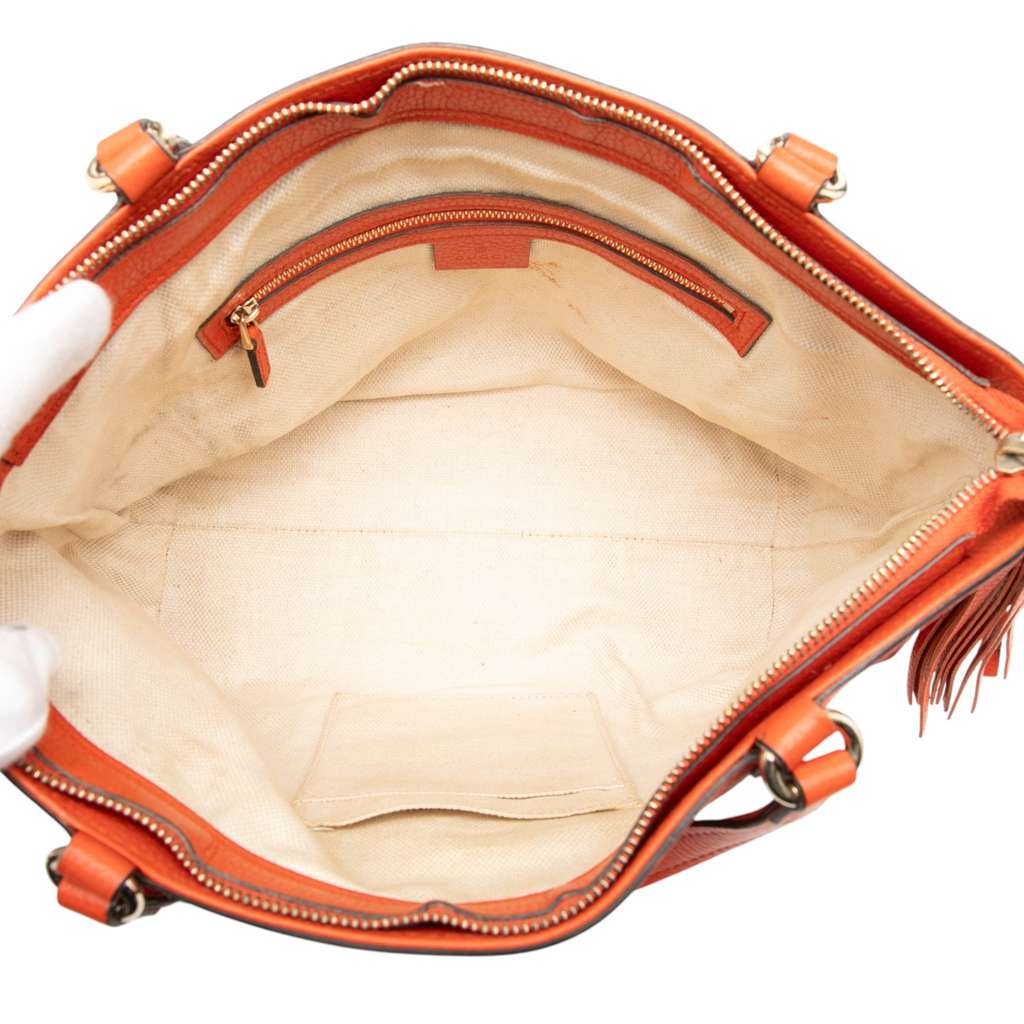 Gucci Small Leather Soho Cellarius Satchel - 4