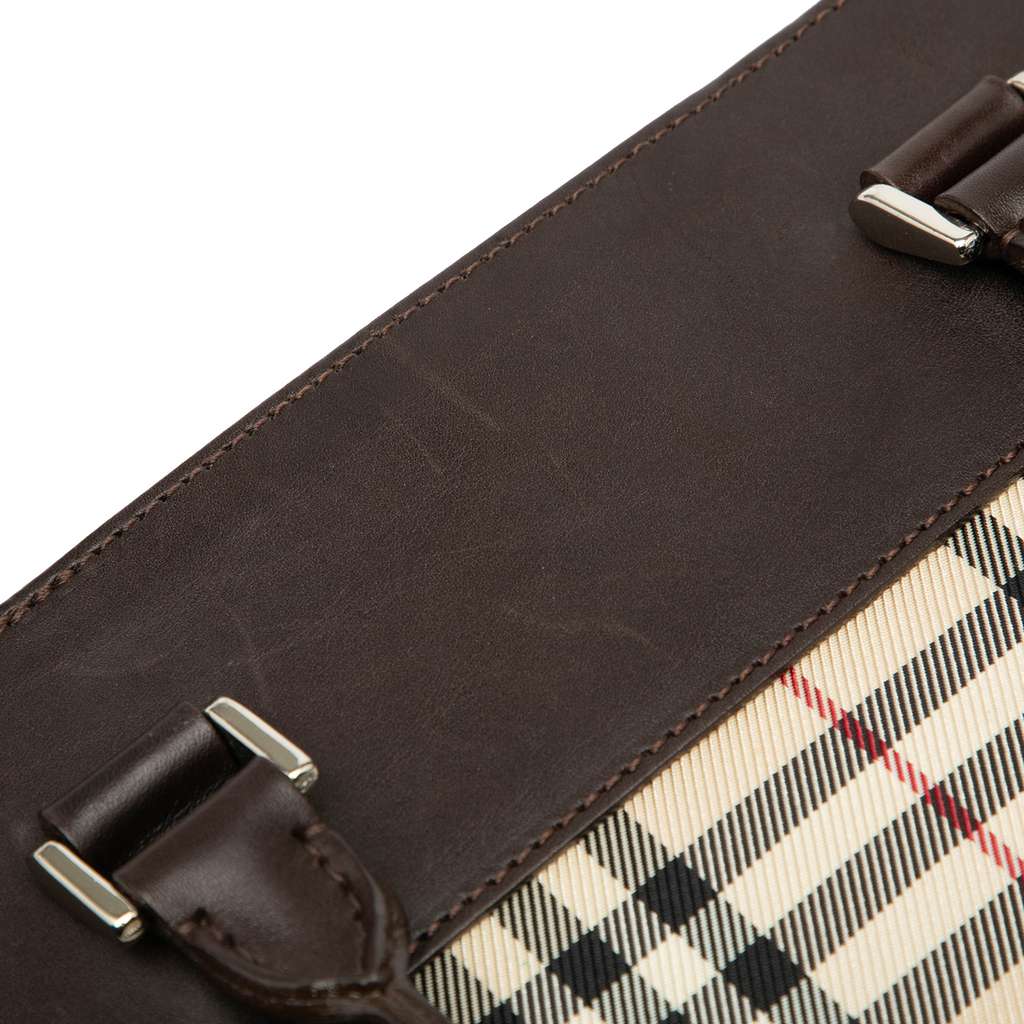 Burberry House Check Canvas Tote - 5