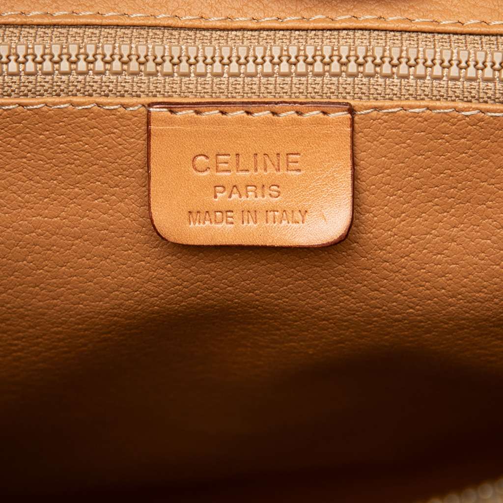 Celine Macadam Coated Canvas Handbag - 5