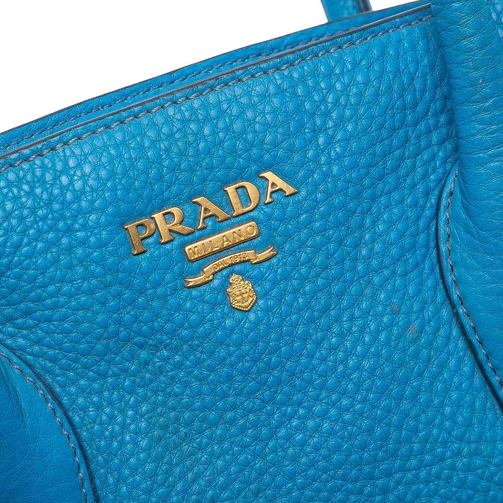 Prada Vitello Daino Open Convertible Tote - 5