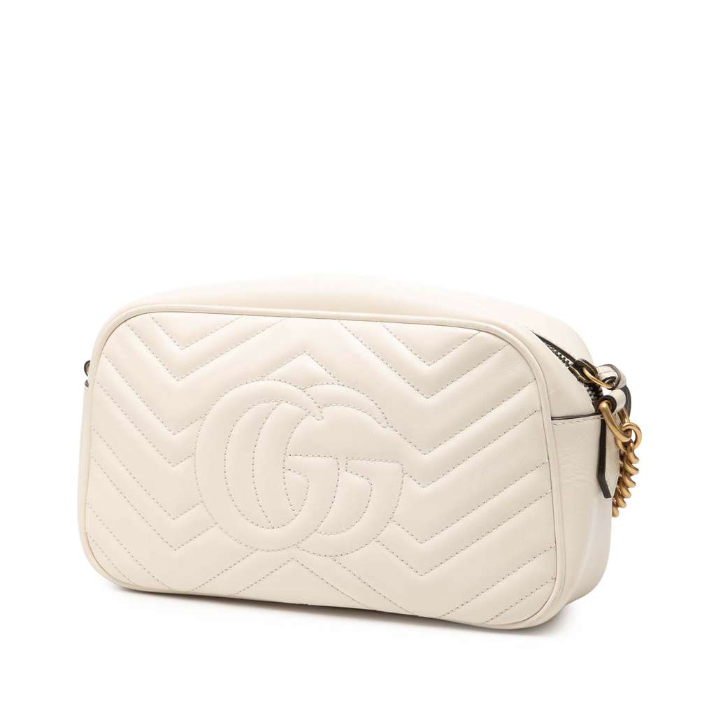 Gucci Small GG Marmont Matelasse Leather Crossbody - 2