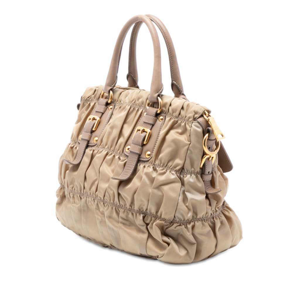 Prada Tessuto Gaufre Satchel - 2