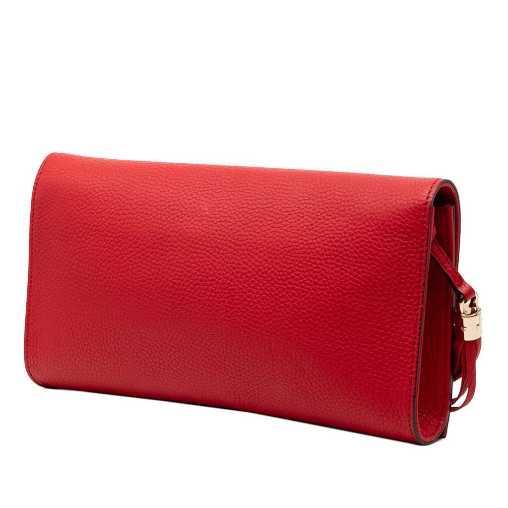 Gucci Leather Soho Disco Clutch - 2