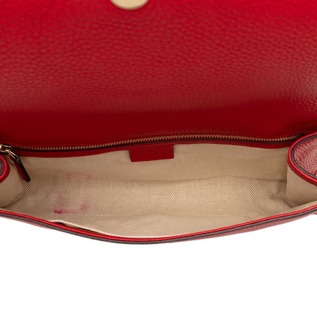 Gucci Leather Soho Disco Clutch - 4