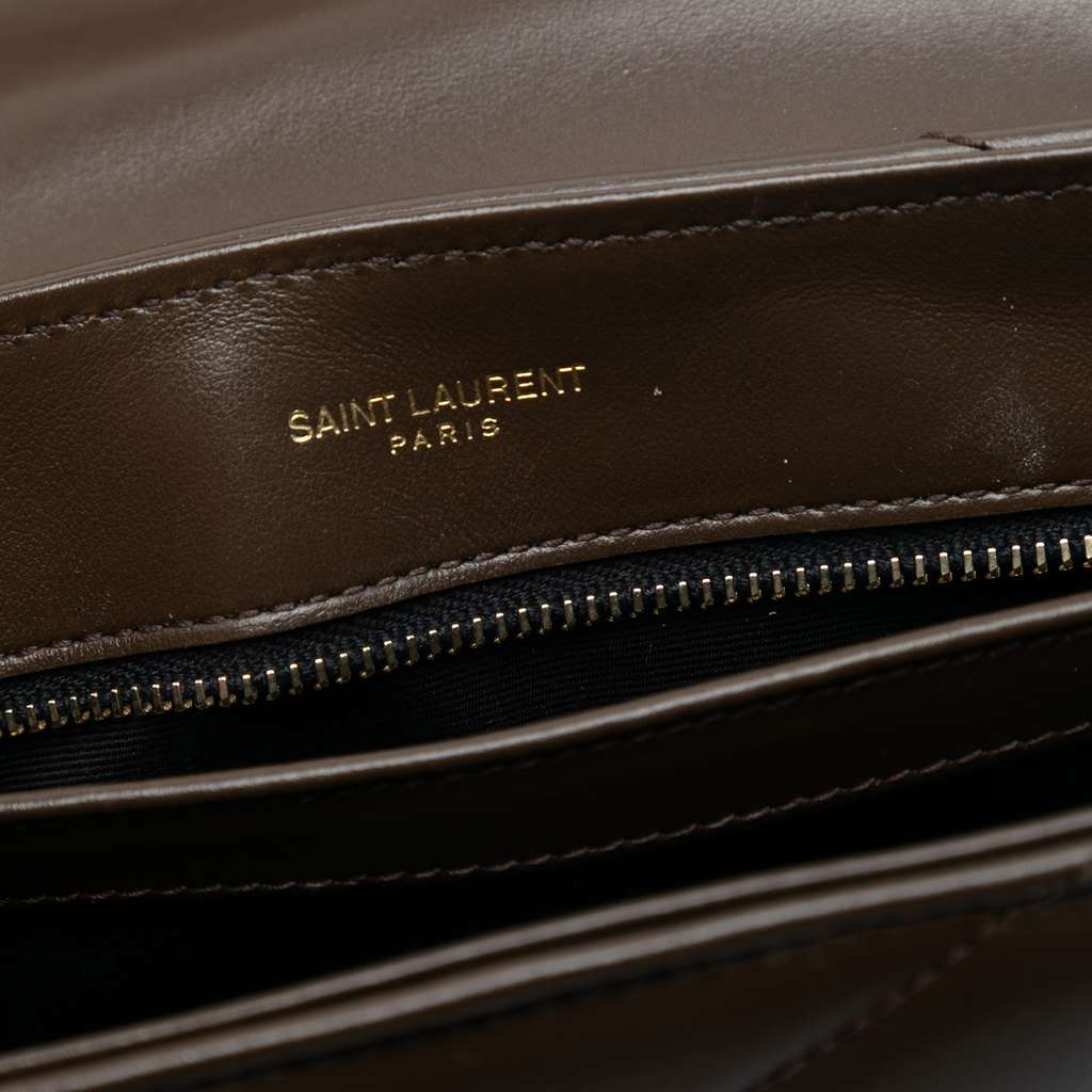 Saint Laurent Toy Matelasse Calfskin Monogram LouLou Crossbody - 5