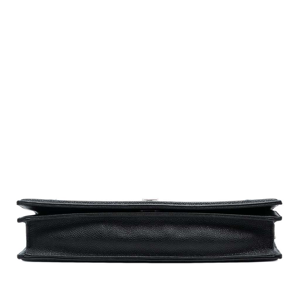 Dior Grained Calfskin Diorama Pochette Clutch - 3