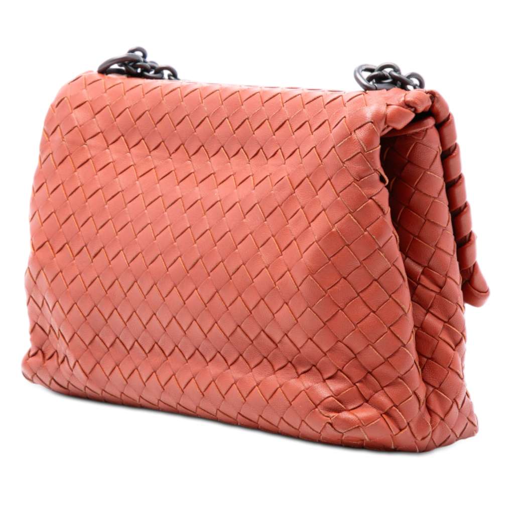 Bottega Veneta Small Nappa Intrecciato Olimpia Shoulder Bag - 2