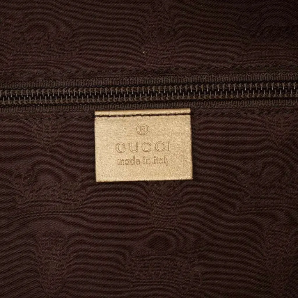 Gucci Large GG Imprime Tote Gold Canvas Very good - Box View