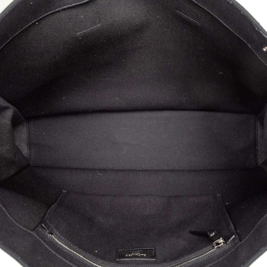 Saint Laurent Canvas Rive Gauche Tote - 4