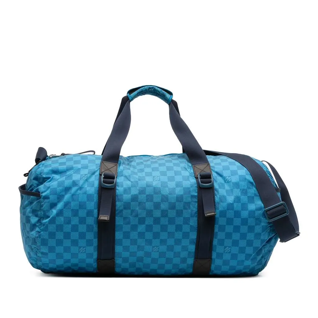 Louis Vuitton Damier Aventure Practical Bag Blue Very good - Front View