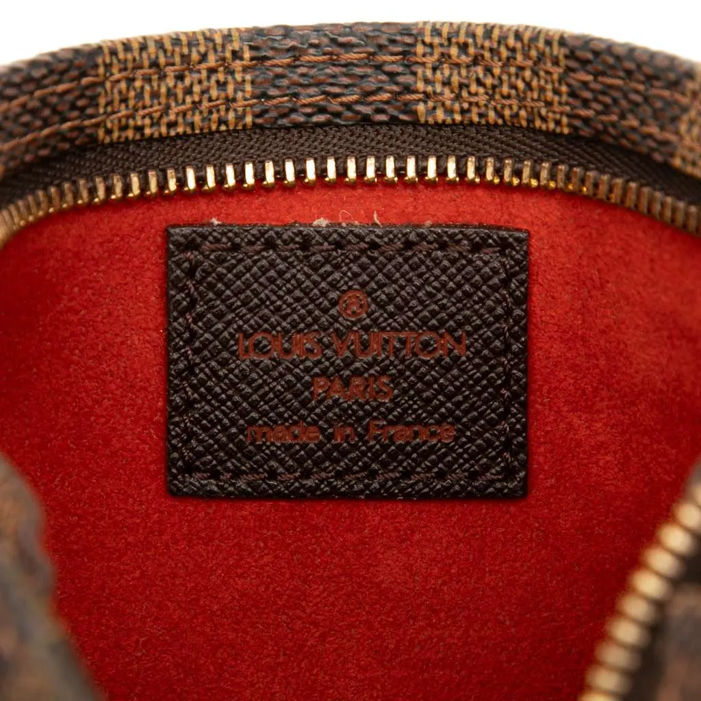 Louis Vuitton Damier Ebene Marais Bucket Pouch Brown Very good - Box View
