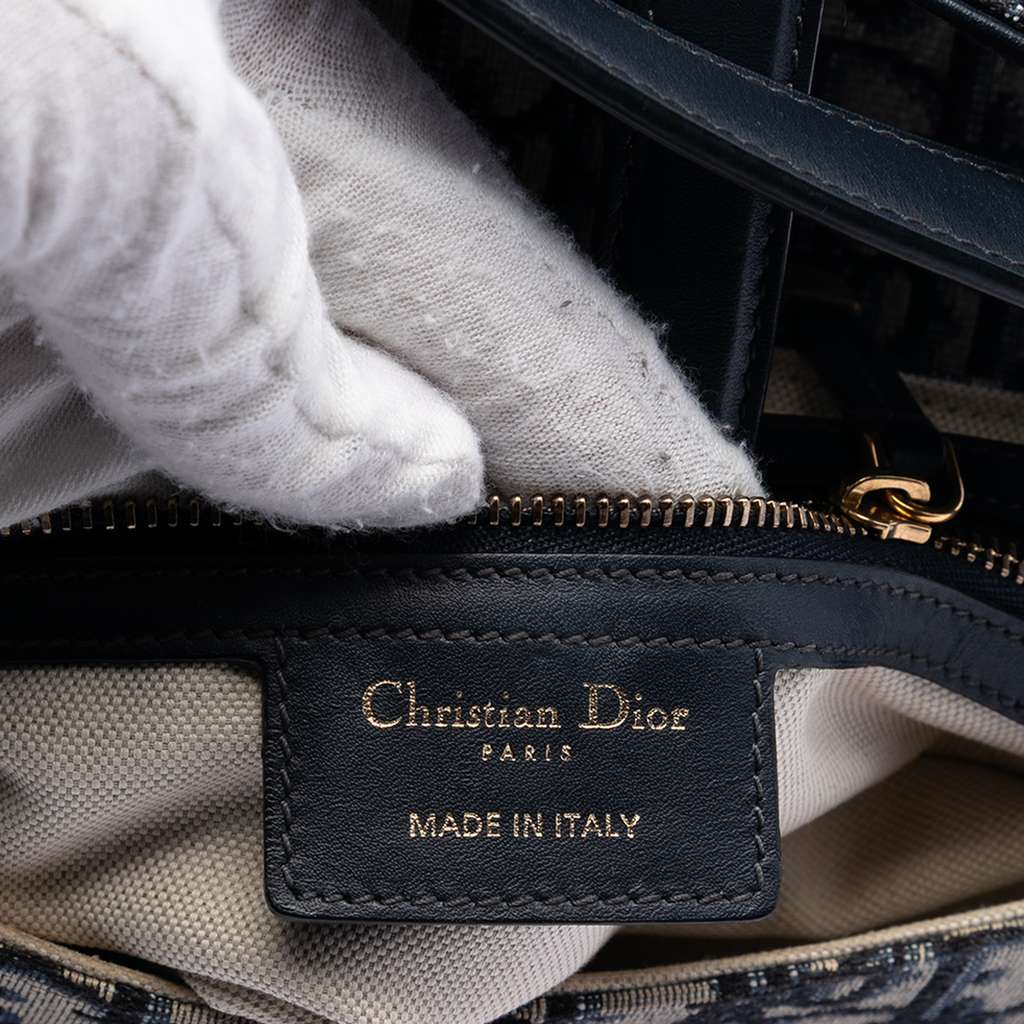 Dior Oblique Canvas Saddle Bag - 5