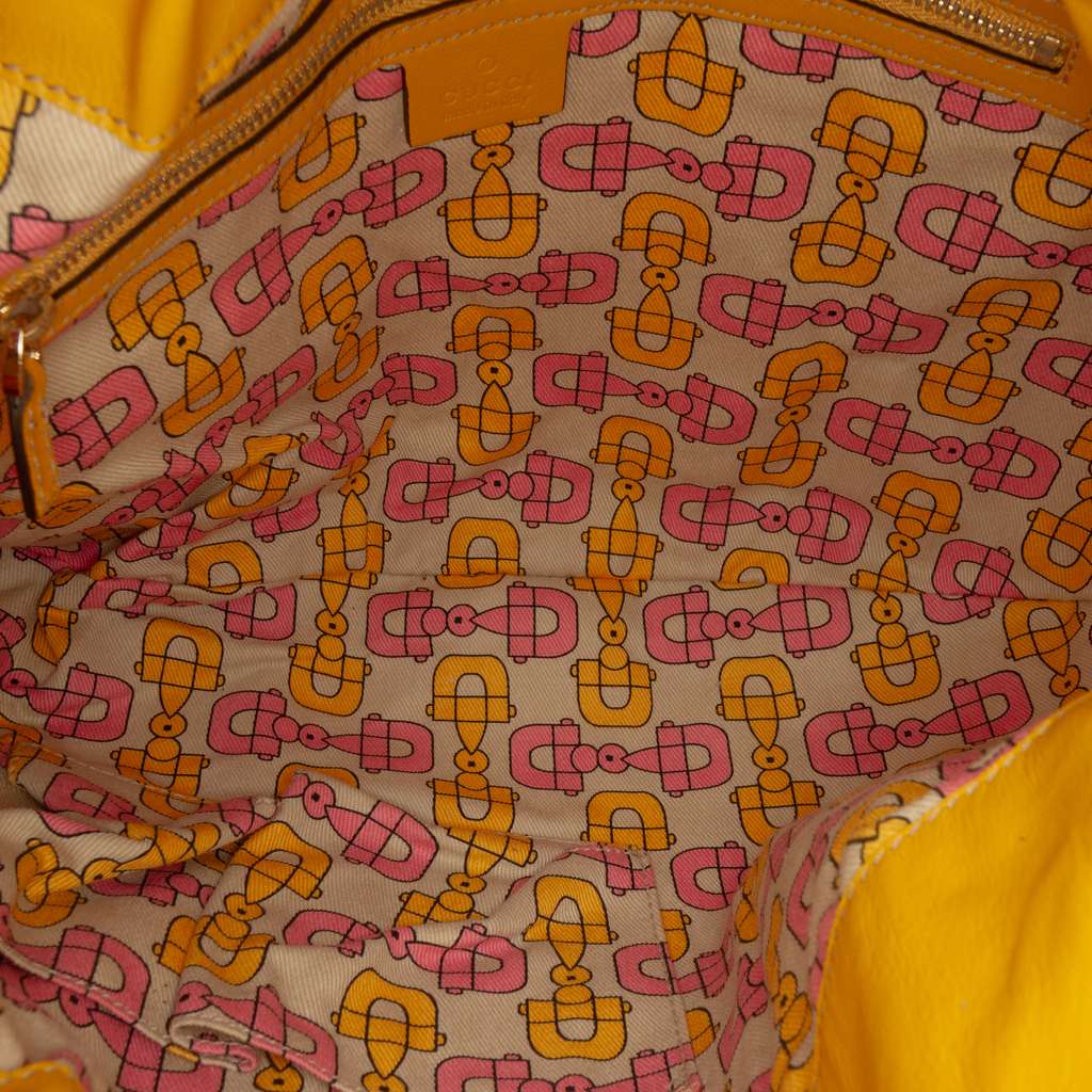 Gucci Large Guccissima Hysteria Satchel - 4