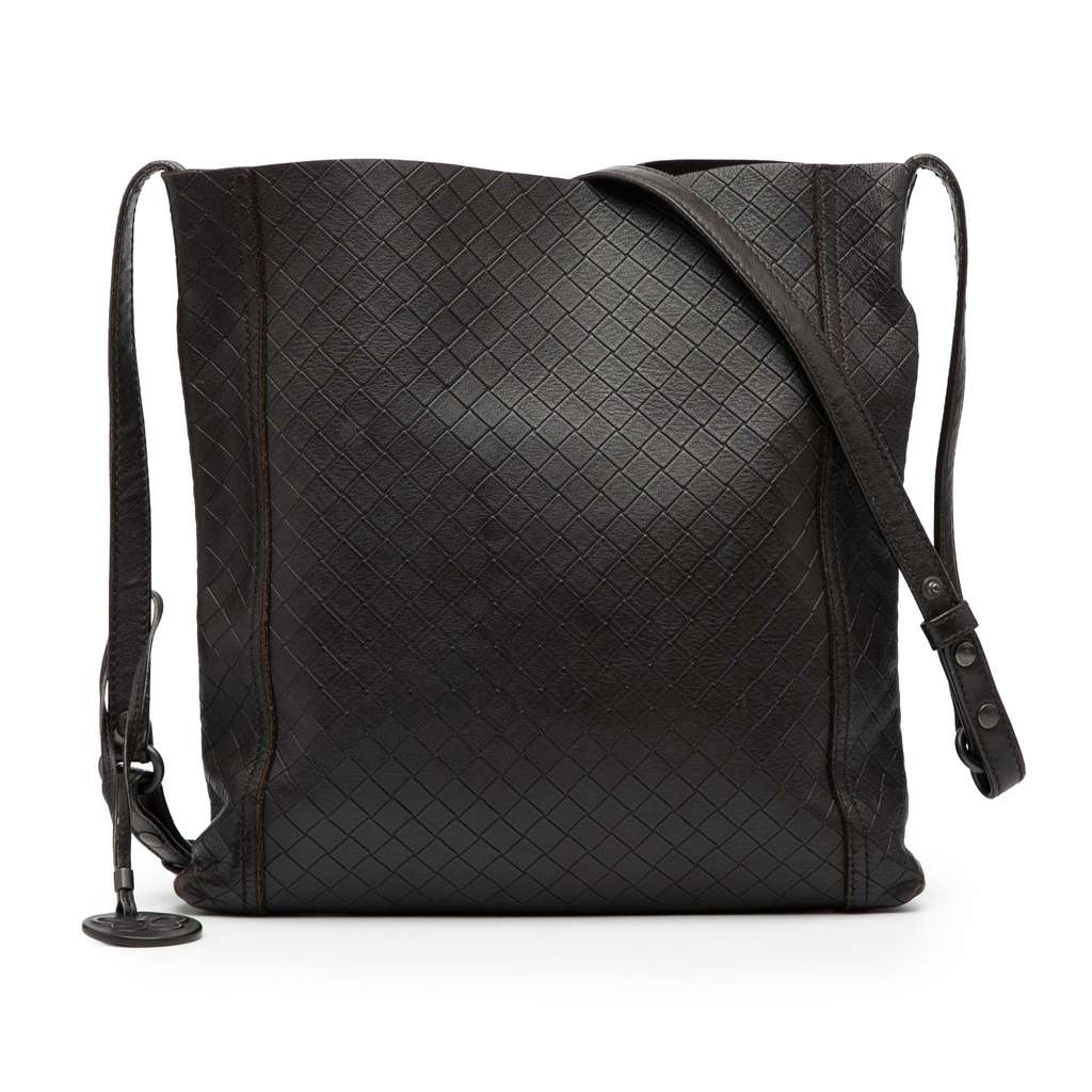 Bottega Veneta Leather Intrecciomirage Crossbody