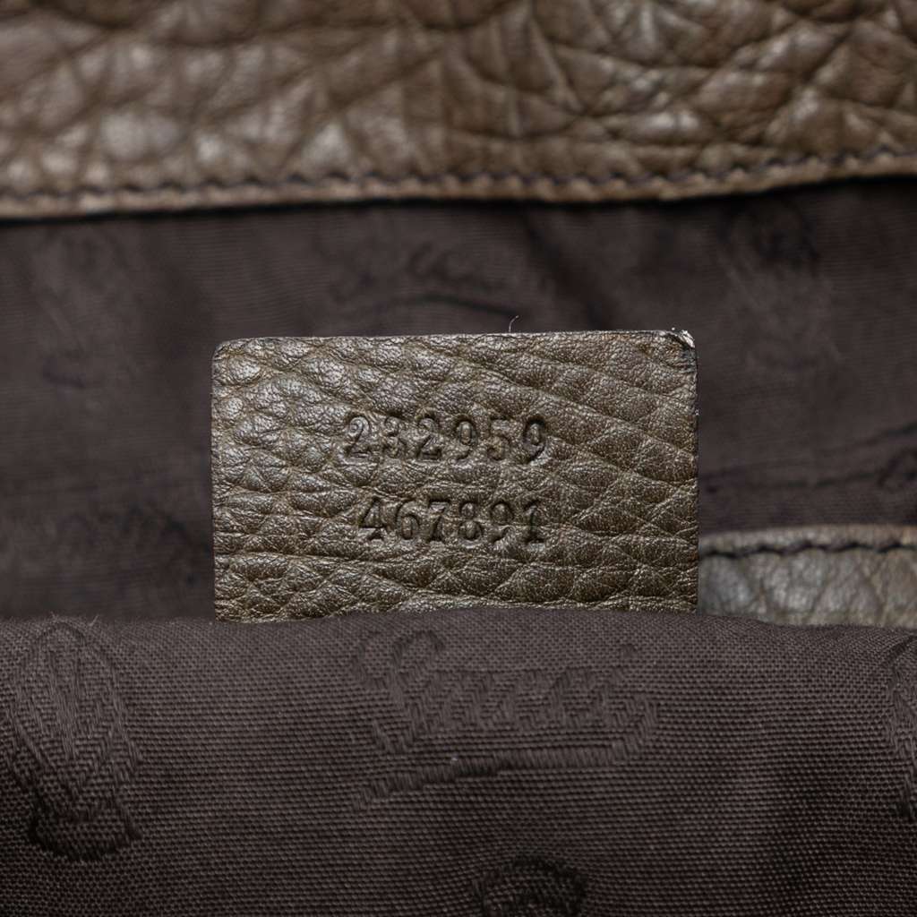 Gucci Medium GG Canvas Bamboo Bar Tote - 5