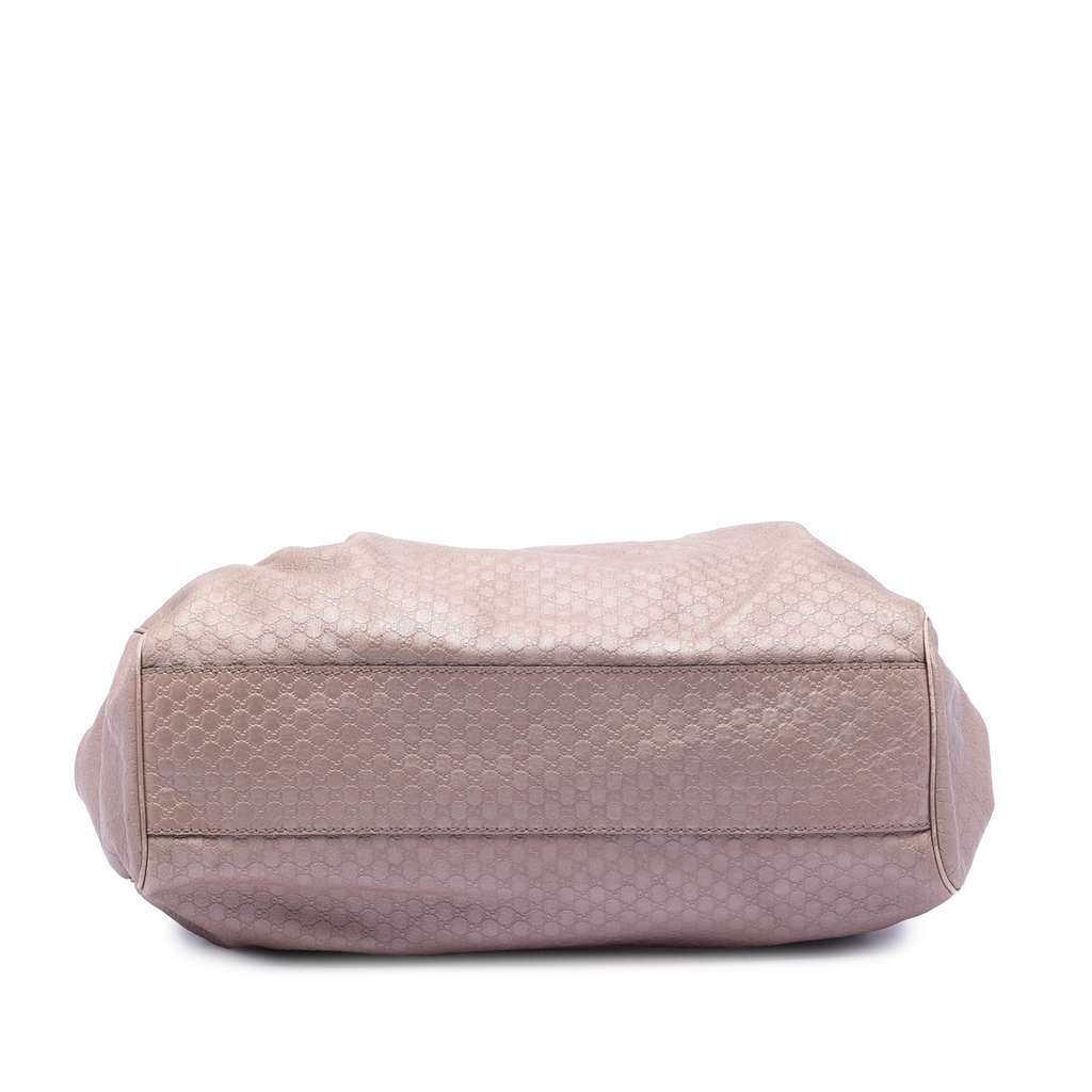 Gucci Large Metallic Microguccissima Sukey Tote - 3