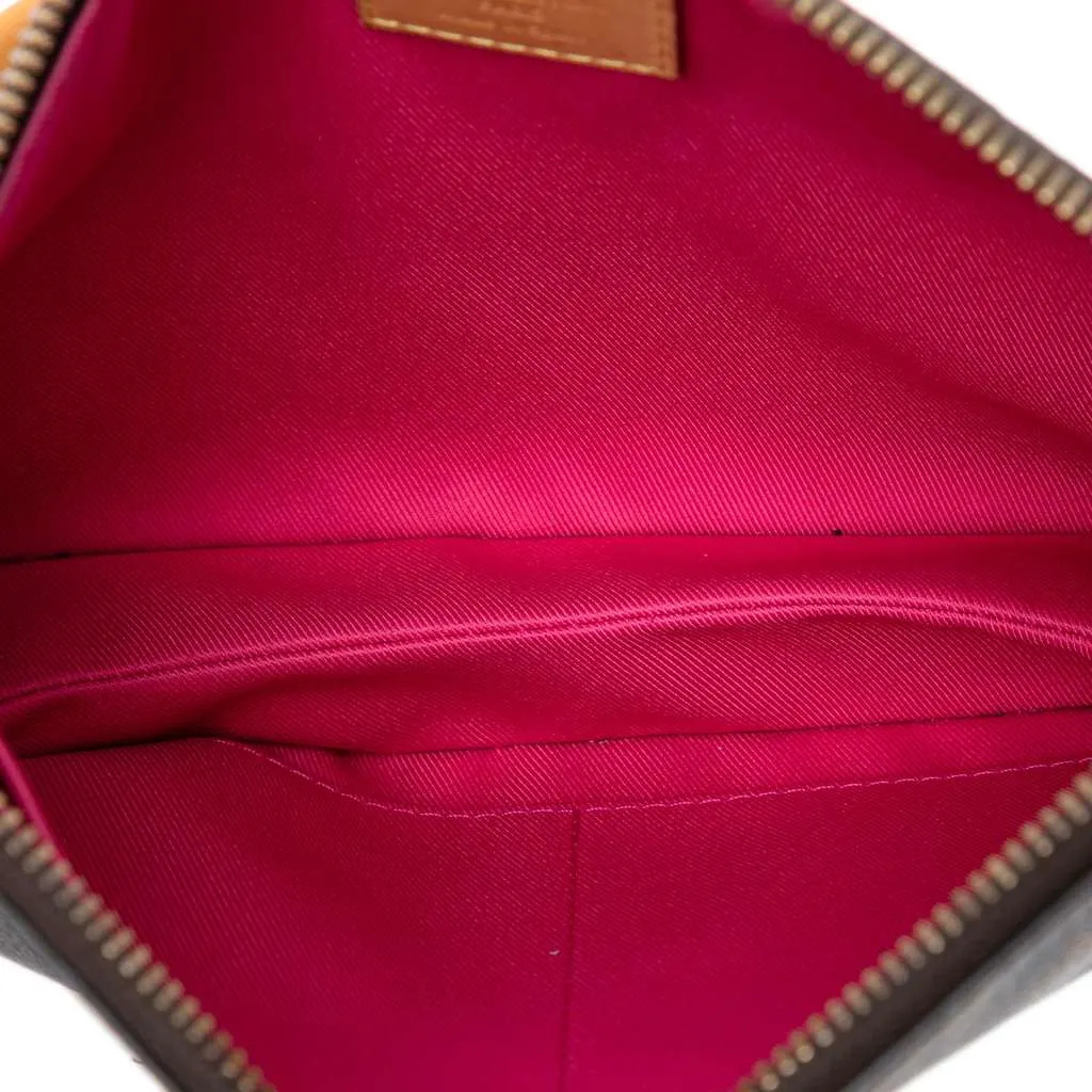 Louis Vuitton Monogram Lorette Brown Good - Model View