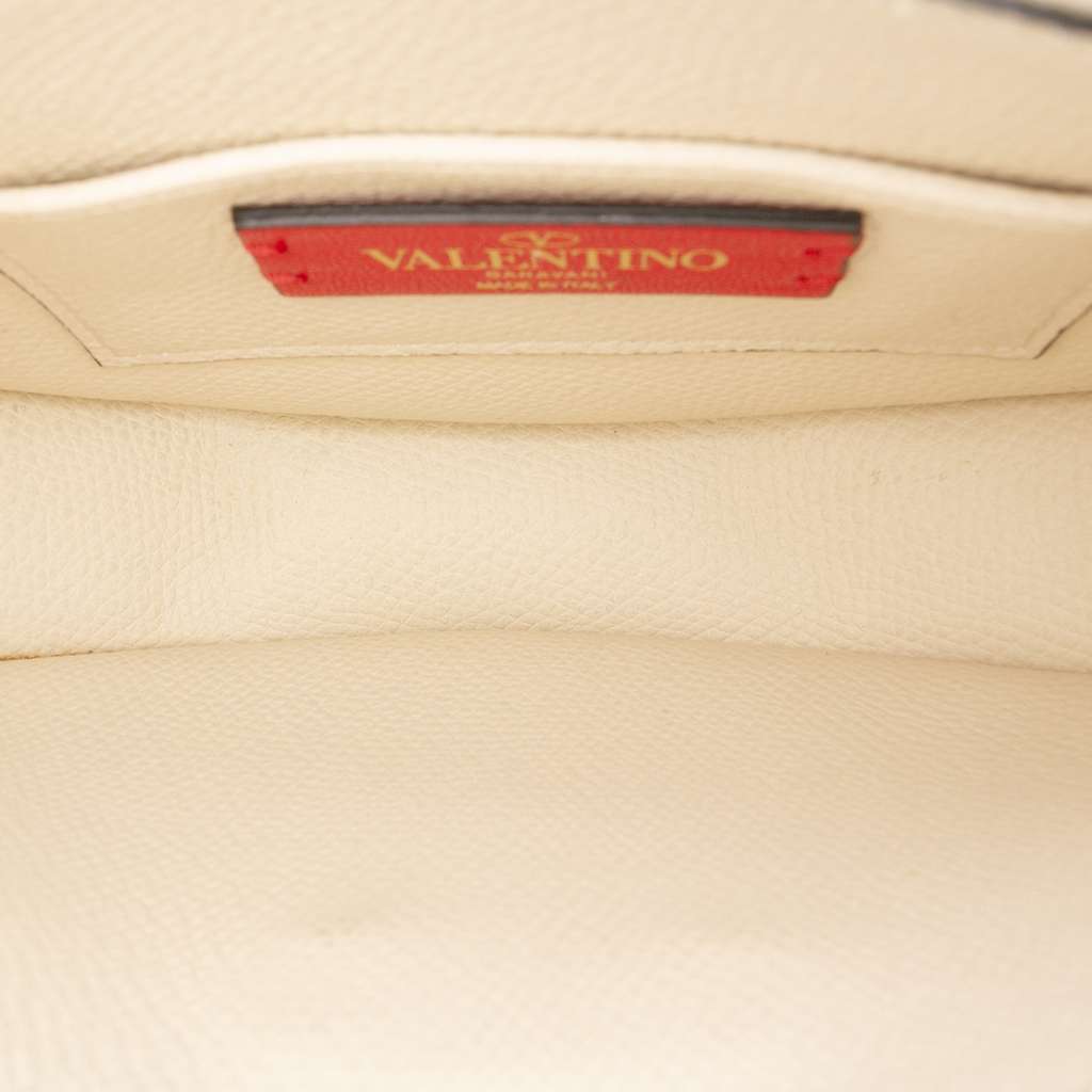 Valentino Mini Grainy Calfskin VLogo Hobo - 4