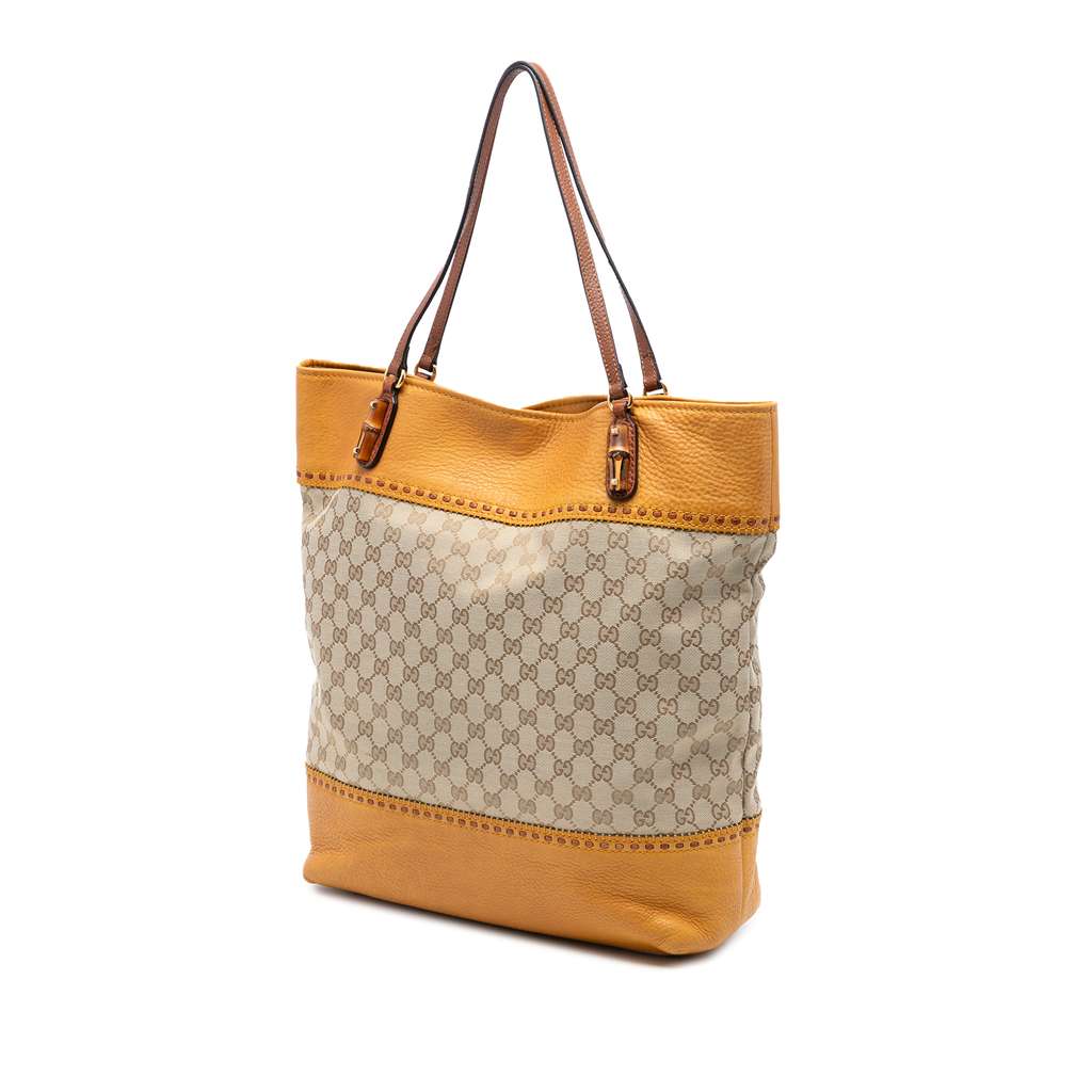 Gucci Large GG Canvas Laidback Crafty Tote - 2