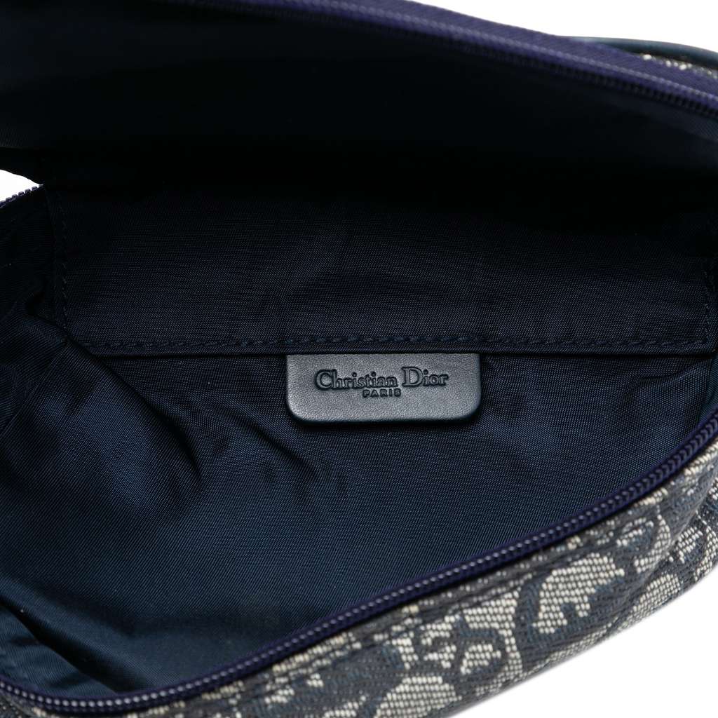 Dior Diorissimo Canvas Saddle Pouch - 4