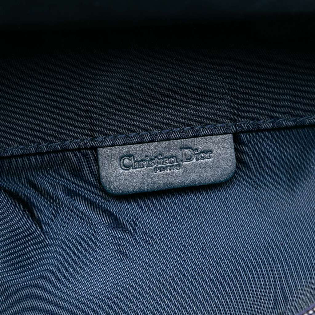 Dior Diorissimo Canvas Saddle Pouch - 5
