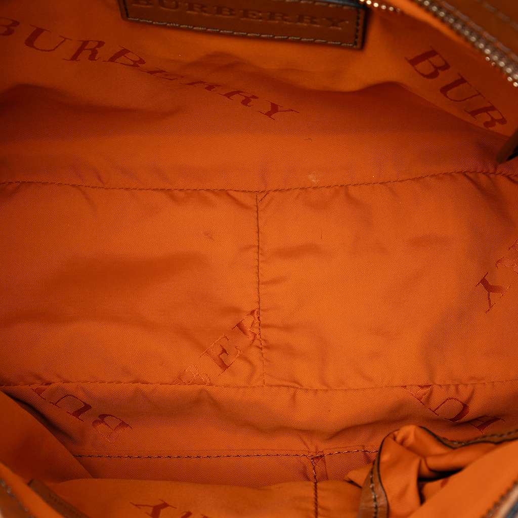 Burberry Mega Check Canvas and Leather Belted Crossbody - 4