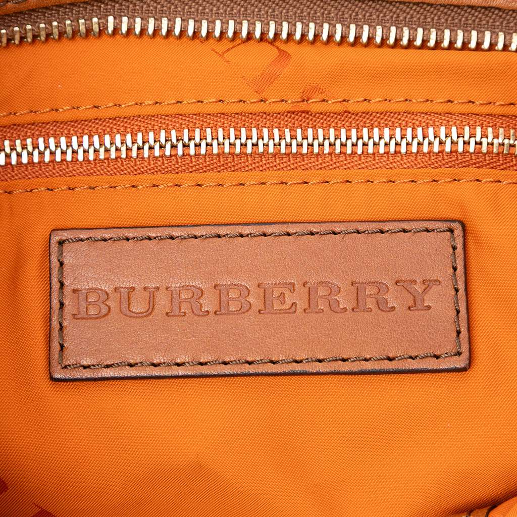 Burberry Mega Check Canvas and Leather Belted Crossbody - 5
