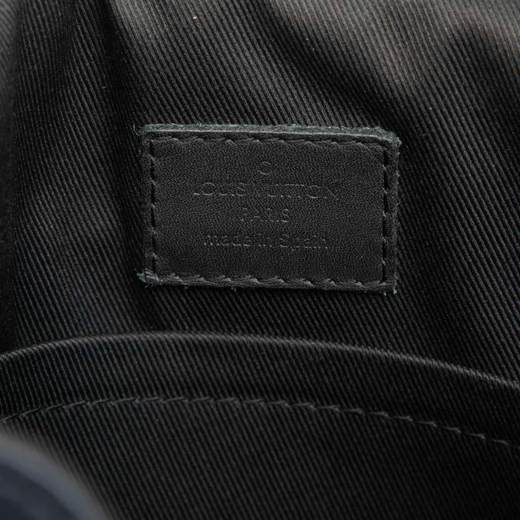 Louis Vuitton Damier Infini District PM Blue Leather Very good - Box View