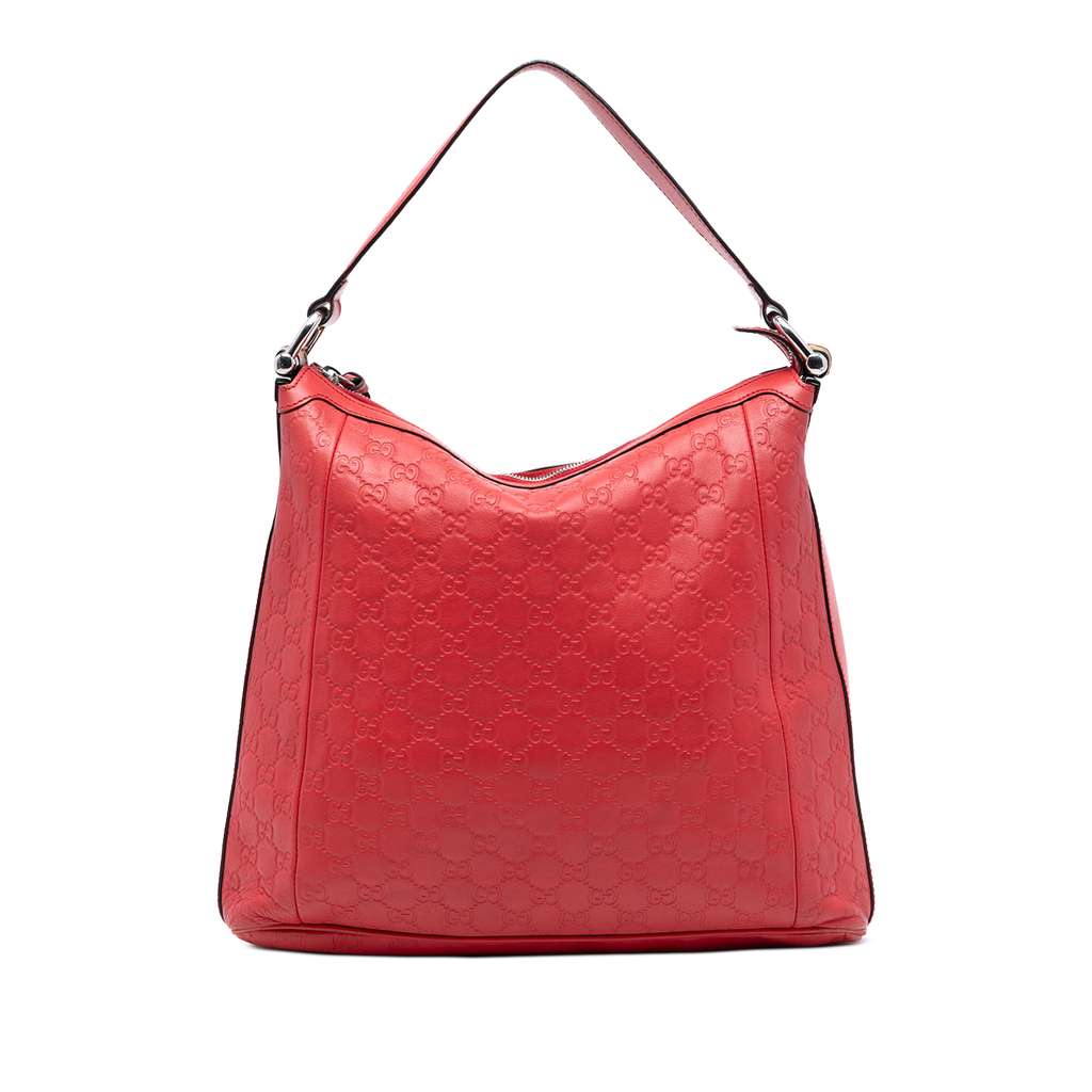 Gucci Guccissima Bamboo D Ring Hobo