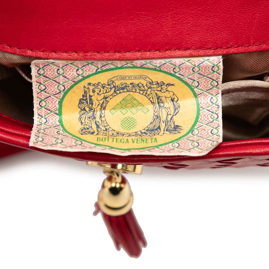 Bottega Veneta Nappa Intrecciato Tassel Shoulder Bag - 4