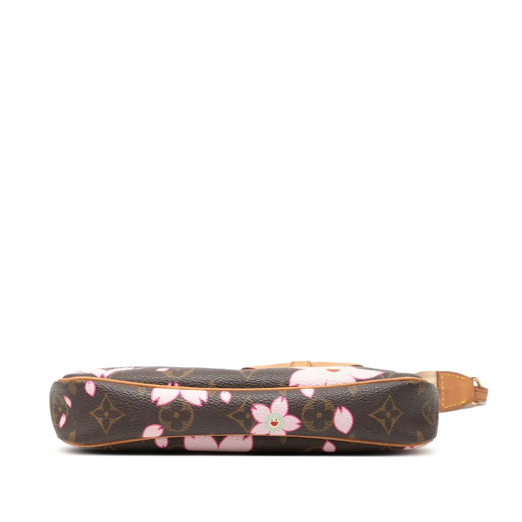 Louis Vuitton Takashi Murakami Monogram Cherry Blossom Pochette Accessoires - 3