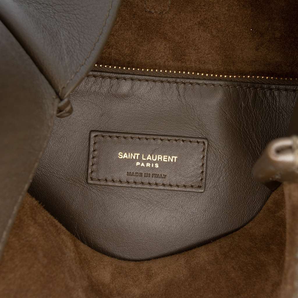 Saint Laurent Small Grained Calfskin Supple Le 5 a 7 Soft Hobo - 5