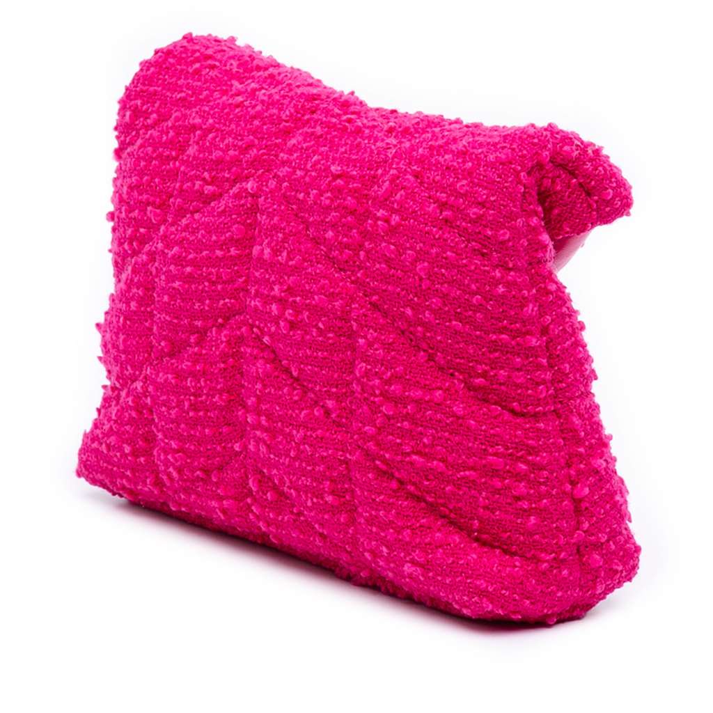 Saint Laurent Toy Matelasse Boucle Tweed Monogram LouLou Puffer Crossbody - 2