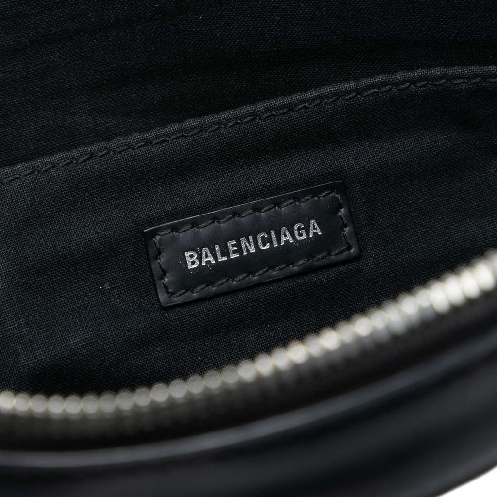 Balenciaga Canvas Navy Clip M - 5