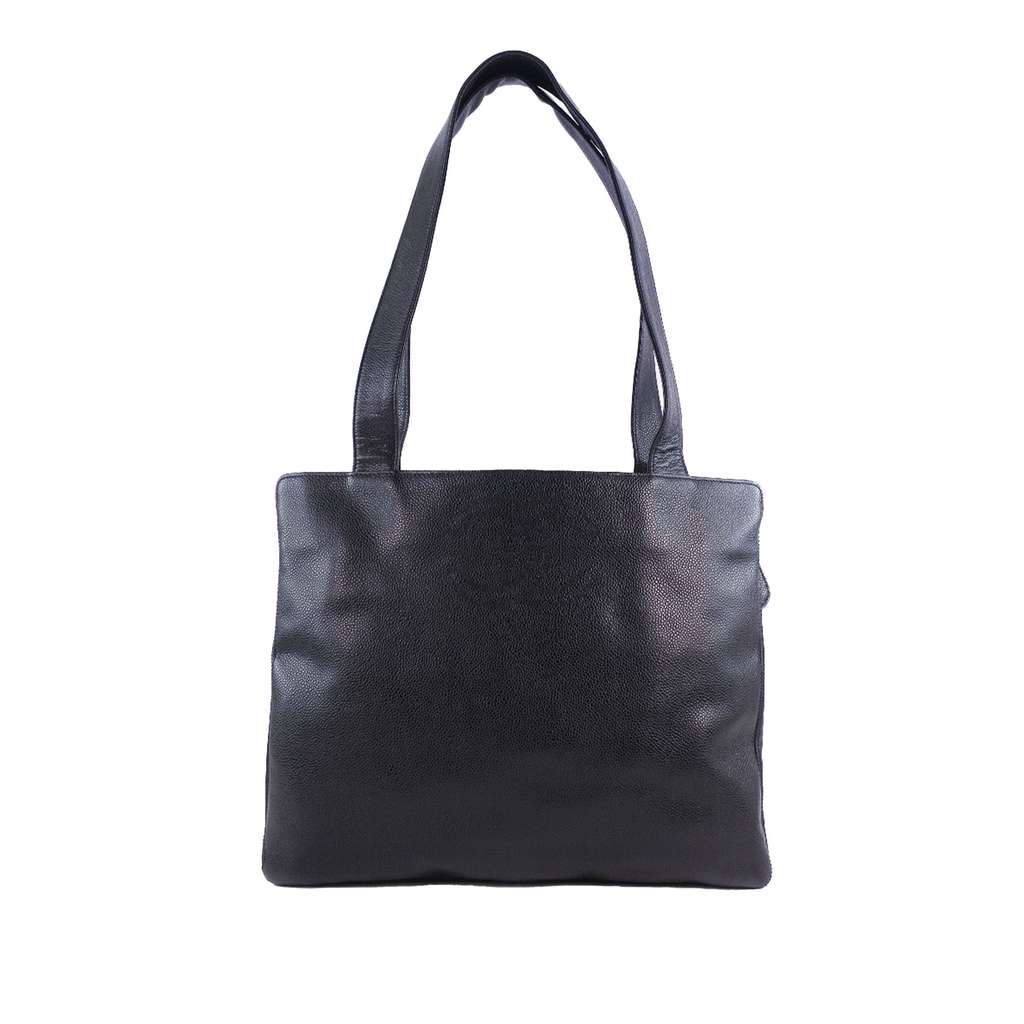 Chanel CC Caviar Tote - 3