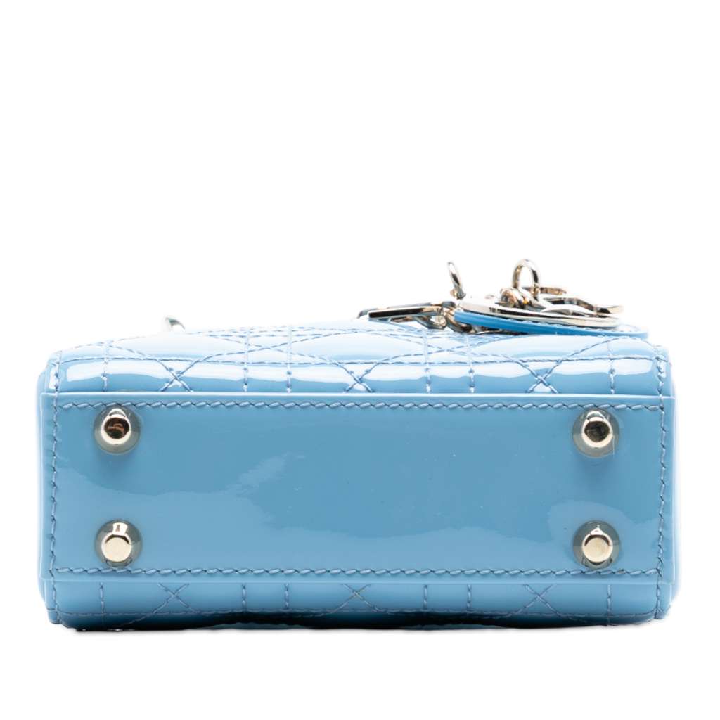 Dior Micro Patent Cannage Lady Dior - 3