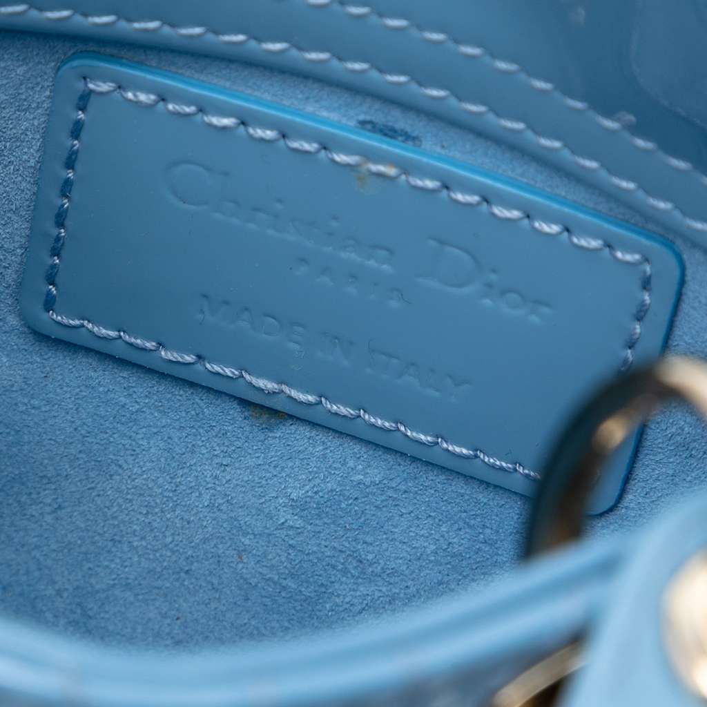 Dior Micro Patent Cannage Lady Dior - 5