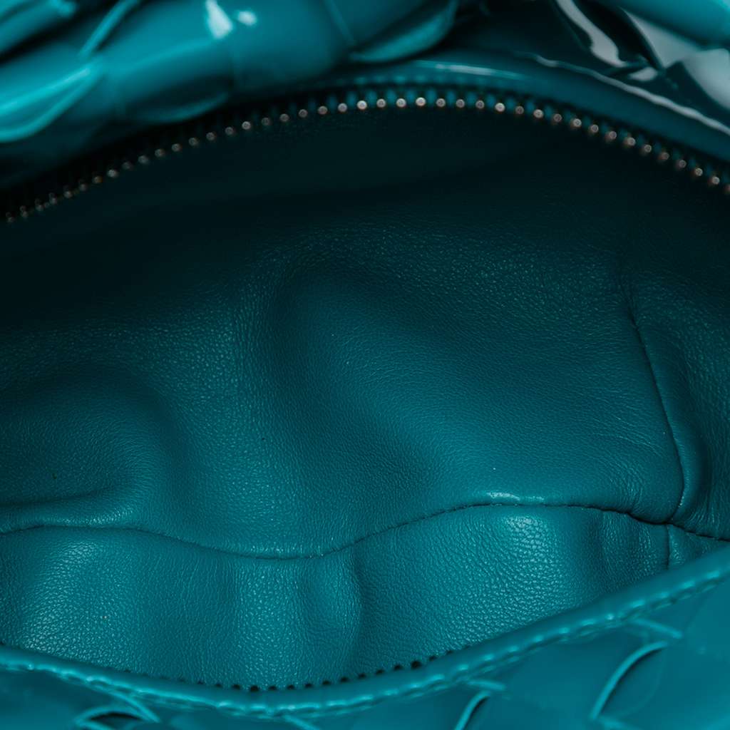 Bottega Veneta Mini Patent Intrecciato Jodie - 4