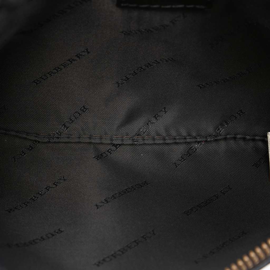 Burberry Haymarket Check Coated Canvas Peyton Crossbody - 4